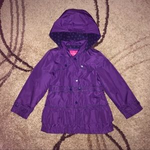 London Fog Girls’ Midweight Jacket, Purple